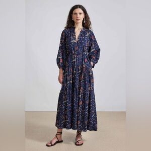 Apiece Apart Floral Maxi Dress